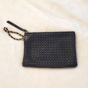 Banana Republic Faux Leather Wristlet